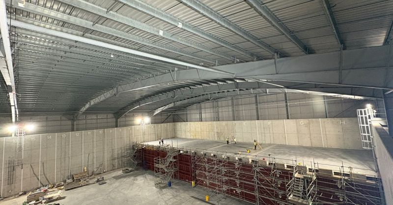 Almost 200 containers of low-level radioactive waste that once formed part of Britain&rsquo;s experiment with fast breeder nuclear reactors are being entombed in a purpose-built underground vault at Dounreay. 