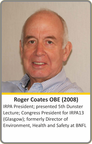 Roger Coates OBE